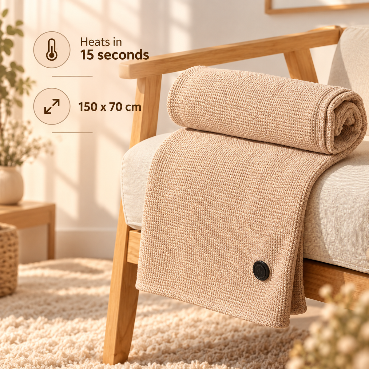 Snuggmico™ Heated Wear Blanket